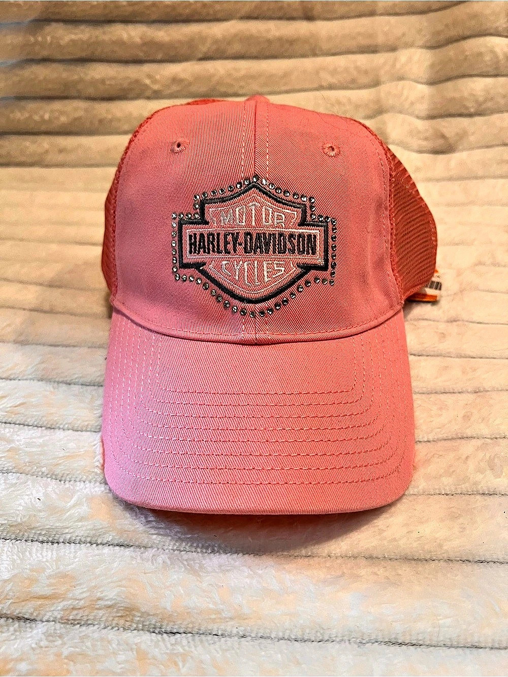 Harley-Davidson Trucker Hat in Pink NWT